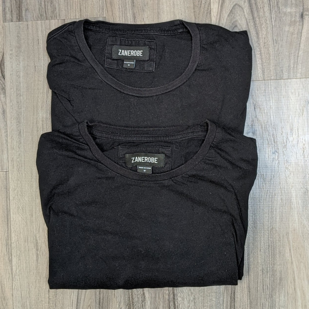 Lot of 2 Zanerobe Flintlock T-Shirts (Used)